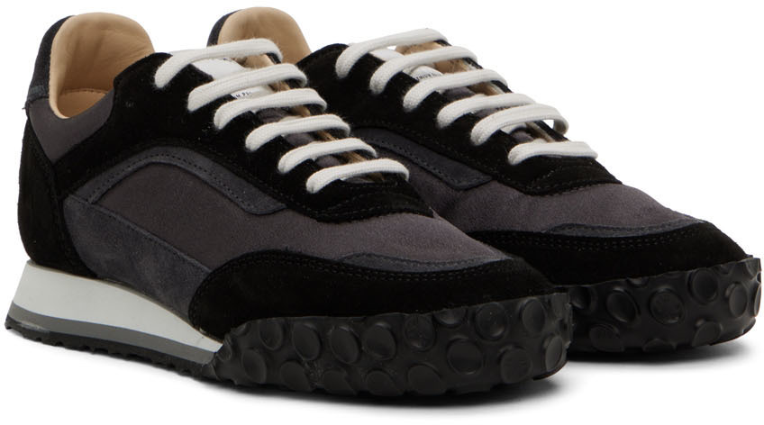 Spalwart Black Track Trainer Sneakers Spalwart