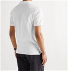 rag & bone - Logo-Embroidered Cotton-Piqué Polo Shirt - White