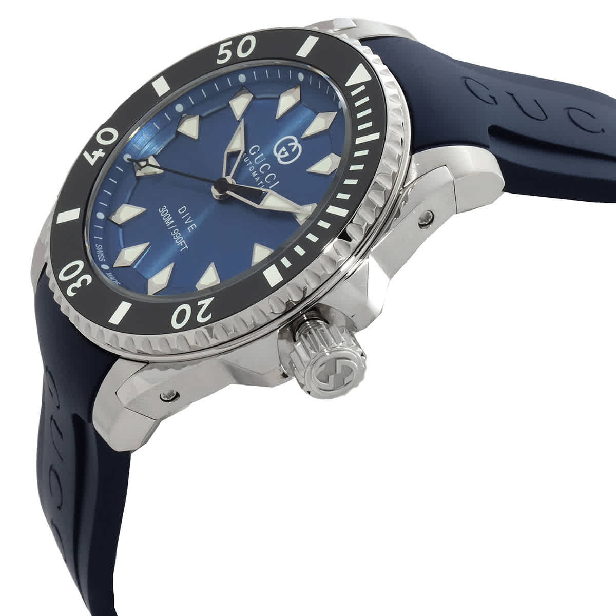 Gucci Dive Automatic Blue Dial Mens Watch YA136359 Gucci