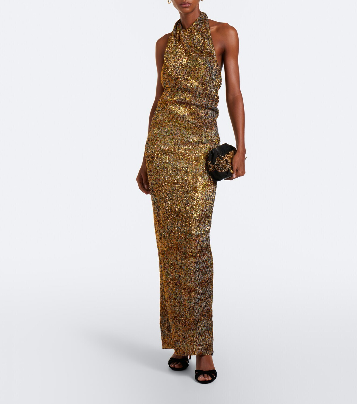 Missoni Sequined lamé gown