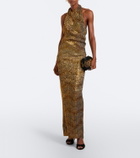 Missoni Sequined lamé gown