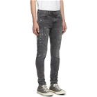 rag and bone Black Paint Fit 1 Jeans