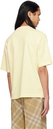 Burberry Yellow Check T-Shirt