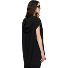 Rick Owens Black Tower Hoodie