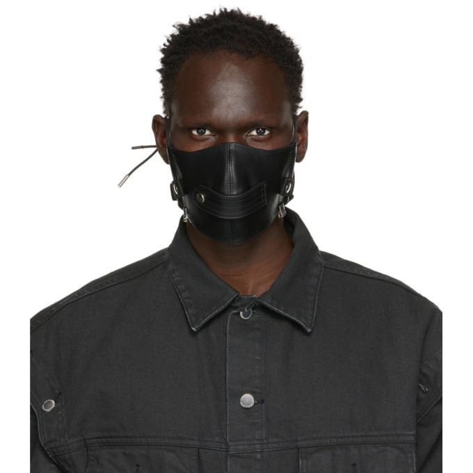 Photo: Johnlawrencesullivan Black Leather Mask