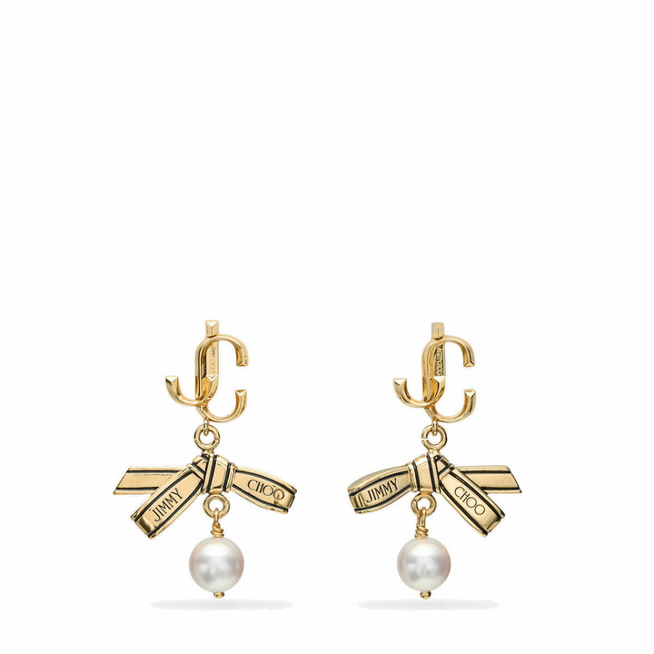 Photo: Jimmy Choo Ribbon Pearl Earring 