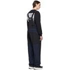 LQQK Studio for Paul and Shark Black and Navy Typhoon 20000 Overalls
