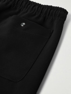 Needles - Straight-Leg Logo-Embroidered Jersey Track Pants - Black