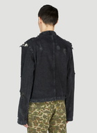 Gallery Dept. - Rod Straight Denim Belt Jacket in Black