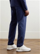 RLX Ralph Lauren - Slim-Fit Straight-Leg Pleated Cotton-Blend Twill Golf Trousers - Blue