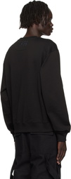 Kenzo Black Kenzo Paris 'KENZO Happy Tiger' Embroidered Sweatshirt