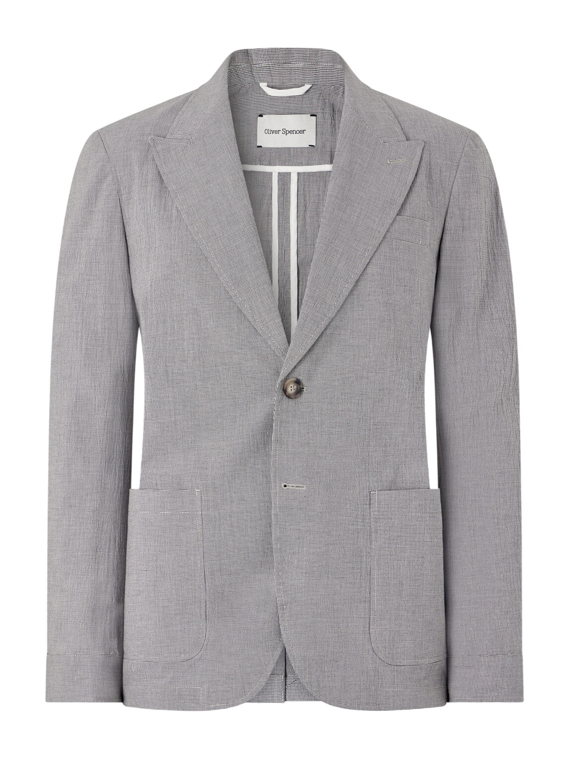 Oliver Spencer Men's Calstock Cord Track Jacket in Navy Oliver Spencer