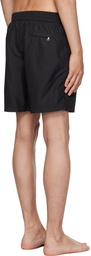 Dolce & Gabbana Black Drawstring Swim Shorts