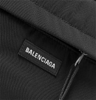 Balenciaga - Explorer Logo-Detailed Canvas Backpack - Black