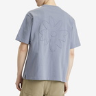 Maison Kitsuné Men's Crafted Daisy Oversize T-Shirt in Zinc Grey