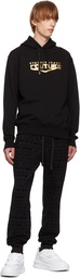 Versace Jeans Couture Black Bonded Hoodie