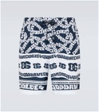 Dolce&Gabbana Printed swim trunks