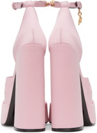 Versace Pink Medusa Aevitas Heels