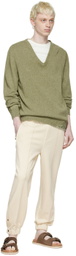 Agnona Beige Cotton Lounge Pants