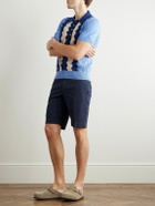 Incotex - Venezia 1951 Slim-Fit Straight-Leg Cotton-Blend Bermuda Shorts - Blue