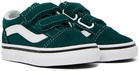 Vans Baby Green Old Skool V Sneakers