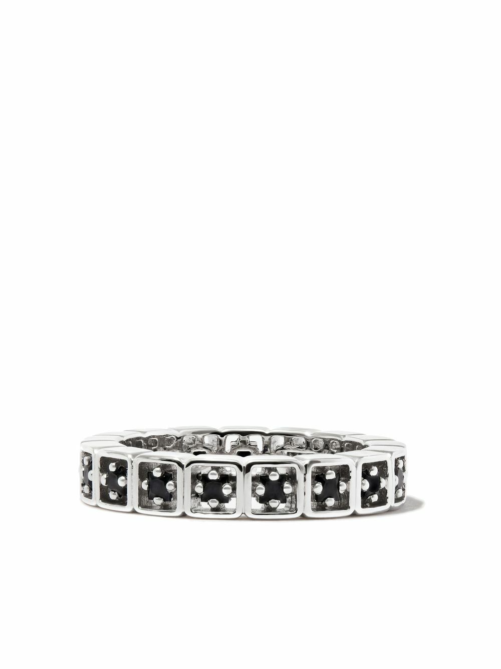Suzanne Kalan 18K White Gold Mini Sapphire Ring