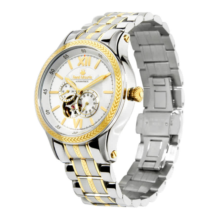 Rene Mouris Corona White Dial Mens Watch 70106RM4
