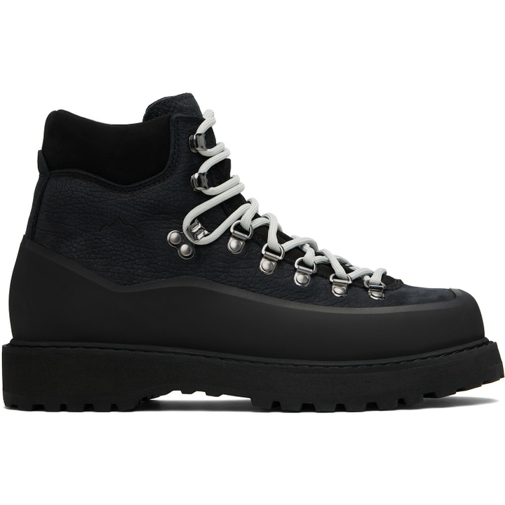 Photo: Diemme Black Roccia Vet Gomma Leather Boots