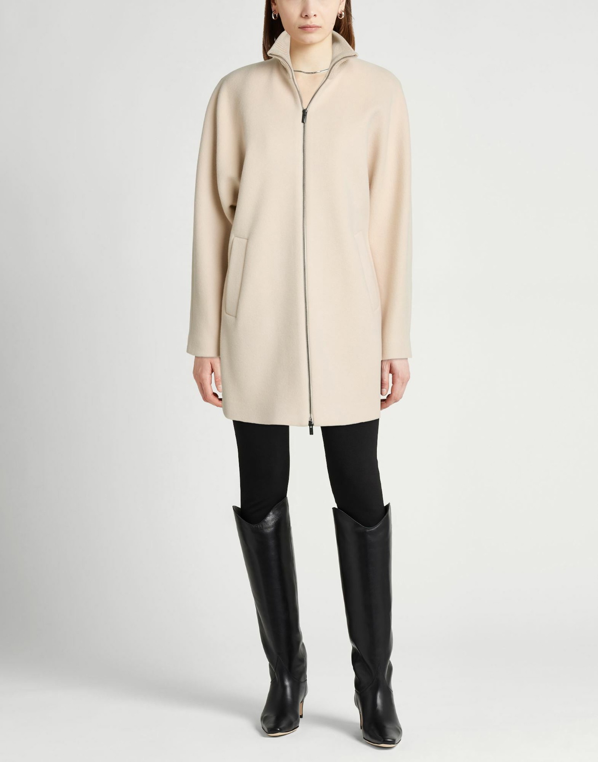 Peserico Womens Coat in Beige