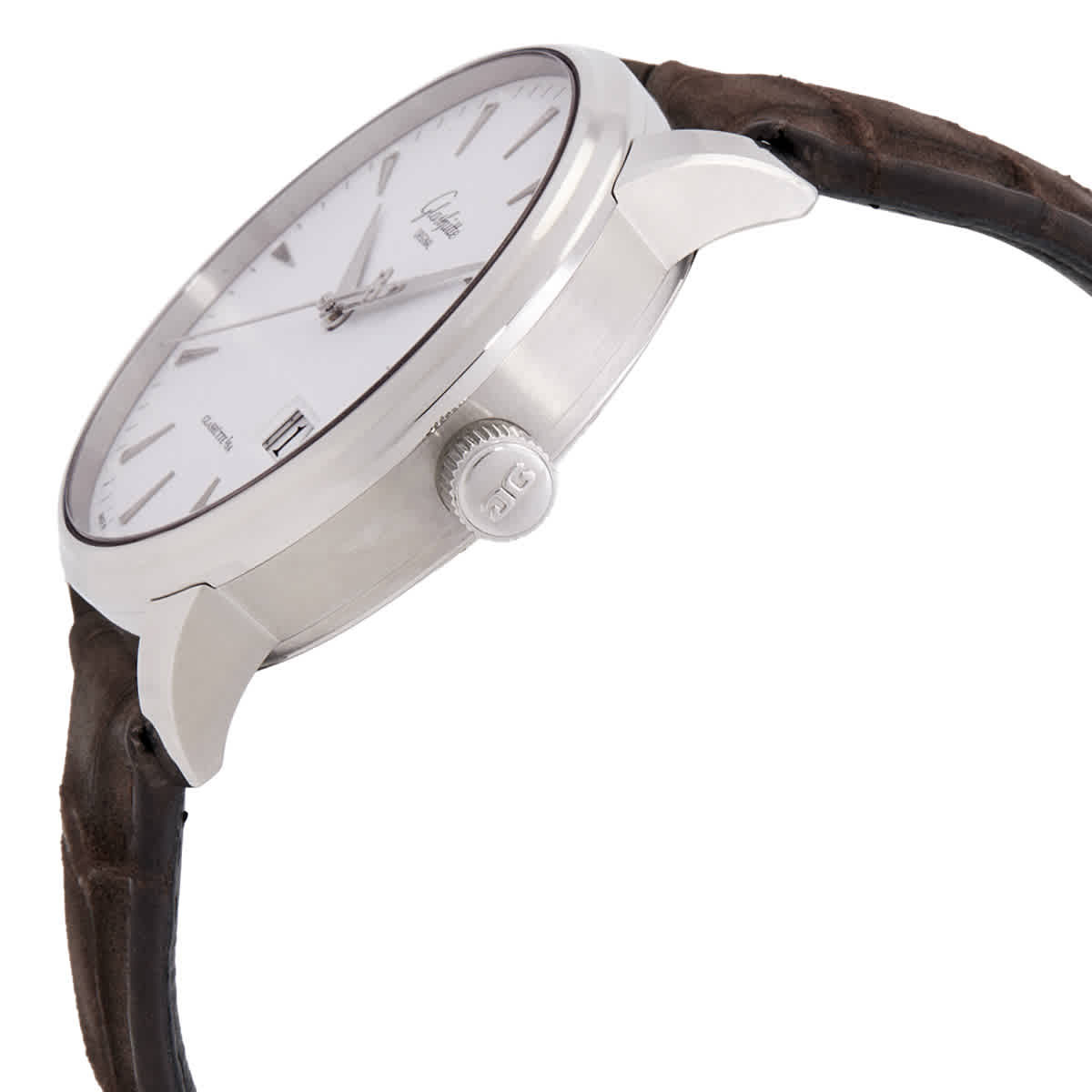 Glashutte Original Senator Excellence Panorama Date Automatic Silver Dial Mens Watch 1-36-03-05-02-51