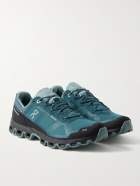 ON - Cloudventure Rubber-Trimmed Mesh Trail Running Sneakers - Blue