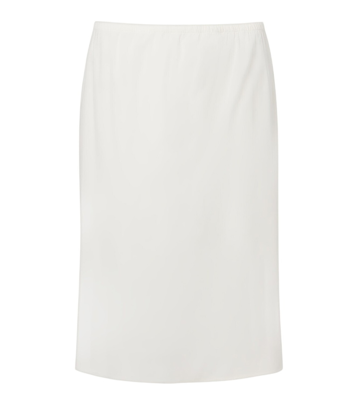 Photo: The Row Ivera silk-blend chiffon midi skirt