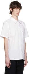 Helmut Lang White Flap Pocket Shirt