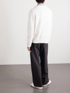 Corridor - Hart Jacquard-Knit Alpaca-Blend Polo Sweater - Neutrals