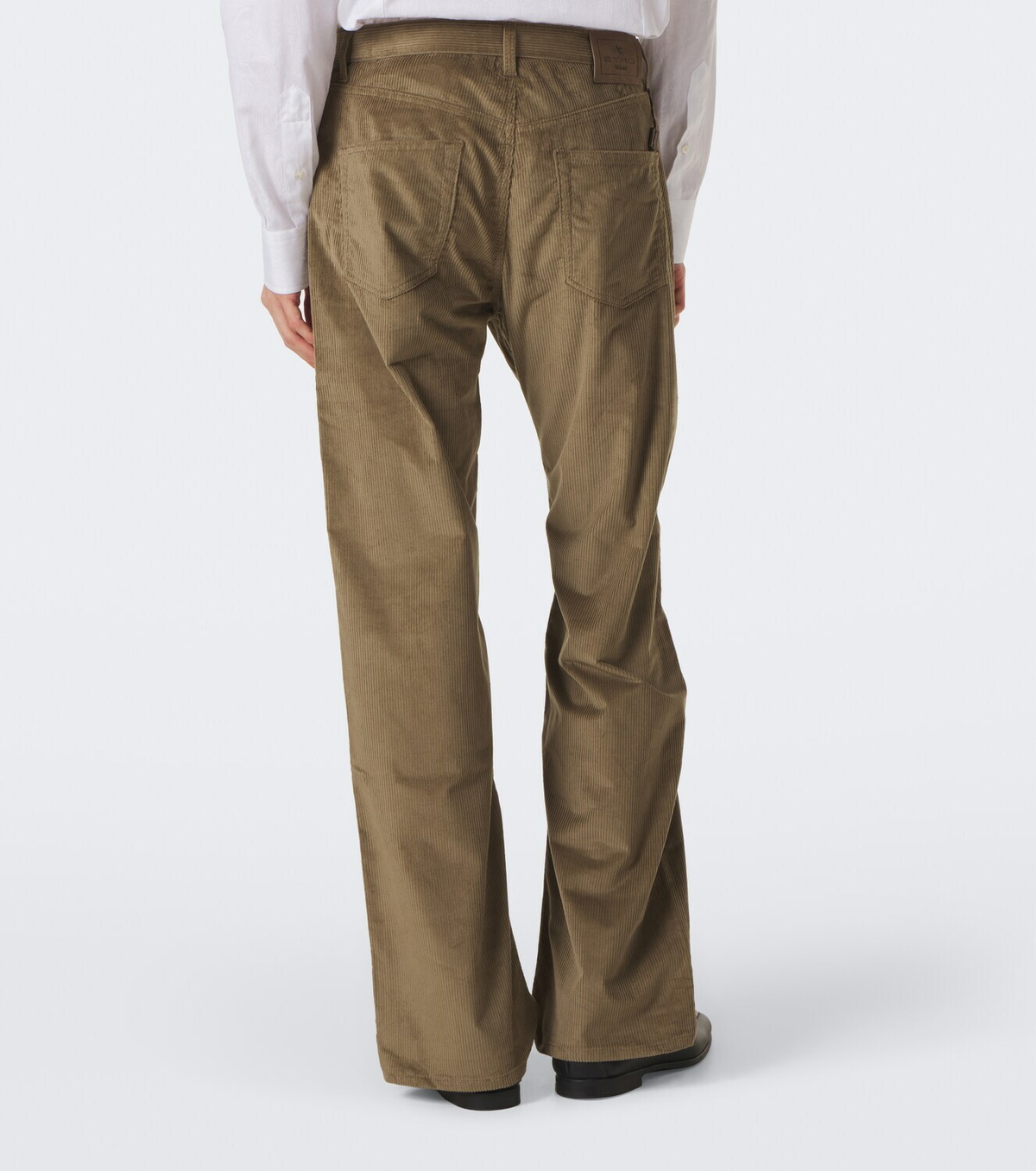 Etro Cotton corduroy straight pants