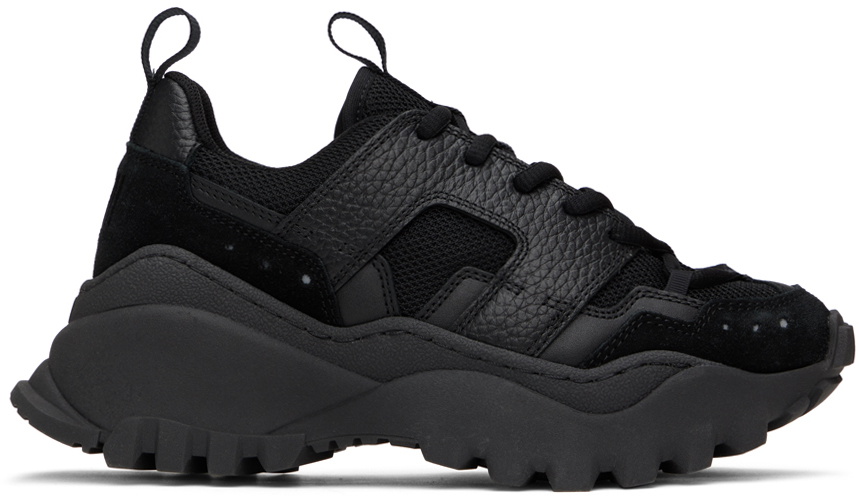 ✩ Ami ✩ AMI Paris Black Lucky 9 Sneakers AMI