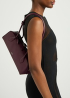 Alaïa Le Teckel Medium Grained Leather Shoulder bag - Burgundy - One Size