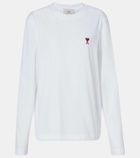 Ami Paris Ami De Cœur cotton jersey T-shirt