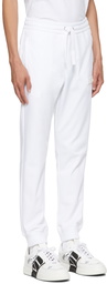 Valentino White 'VLTN' Tag Lounge Pants