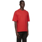 Balenciaga Red Logo T-Shirt