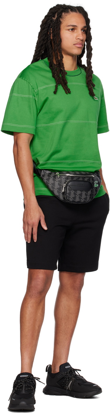 Lacoste The Blend waist bag monogram black/grey Black Friday 2023
