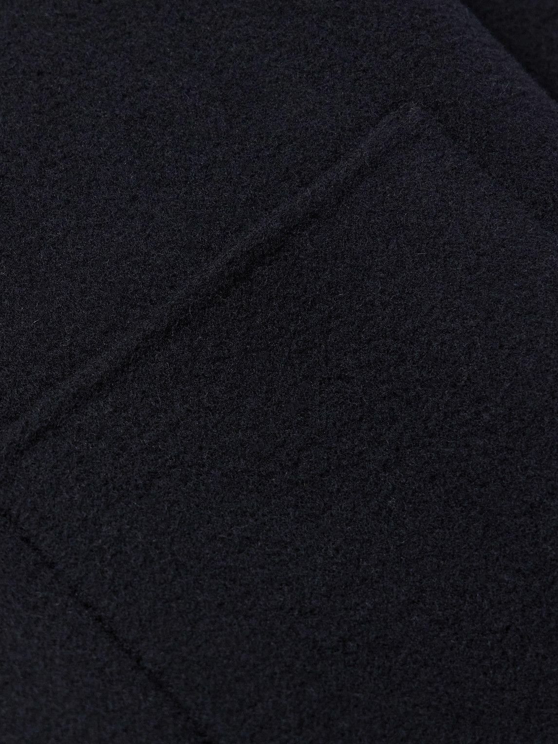 Officine Générale - Hamilton Slim-Fit Wool-Felt Overshirt - Blue