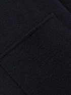Officine Générale - Hamilton Slim-Fit Wool-Felt Overshirt - Blue