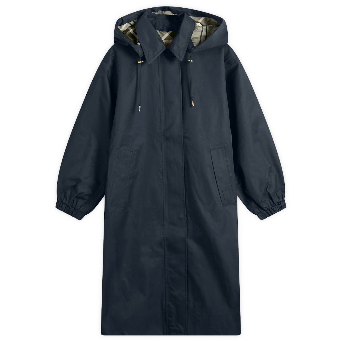 Barbour Women's x Alexa Chung Hooded Trench Coat in Bitter