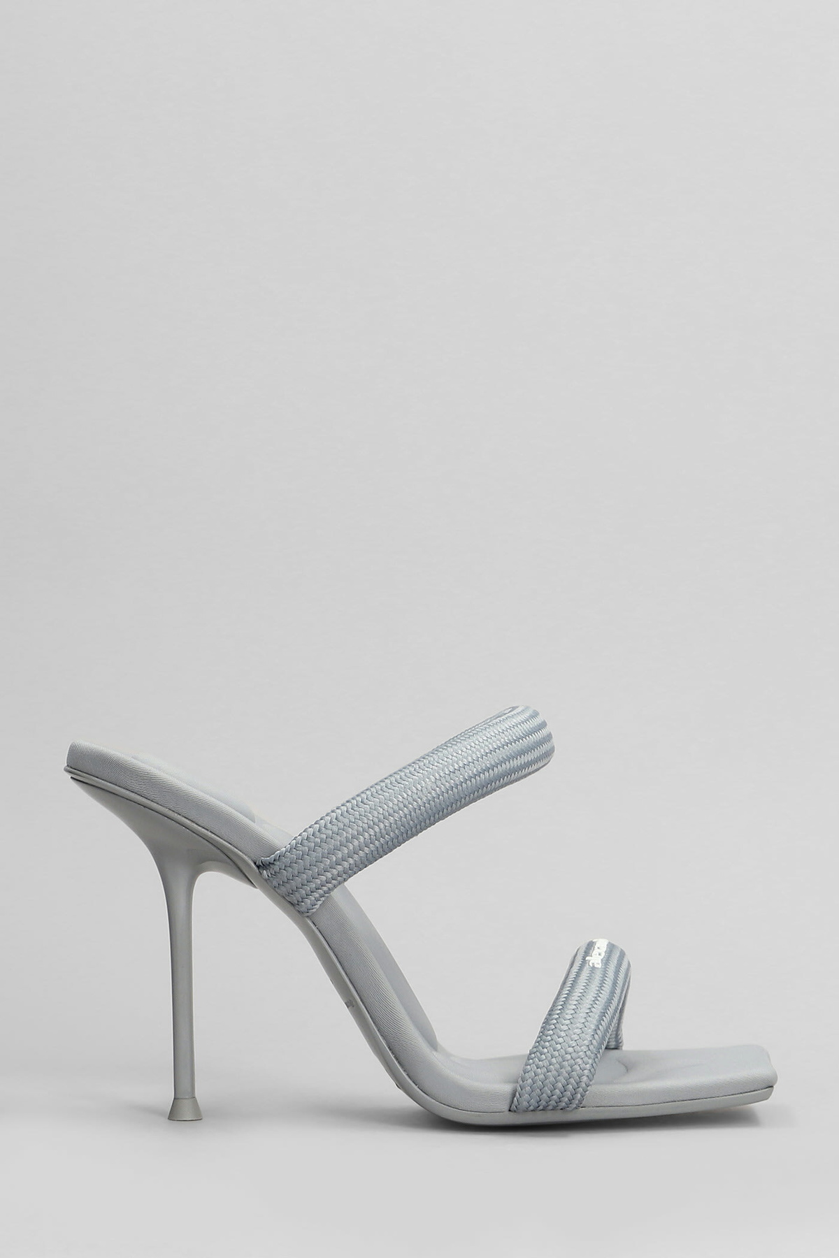 【送料&関税込】Alexander Wang Julie Slipper-mule In Grey Ny Alexander Wang Julie Slipper-mule In Grey Nylon Alexander Wang