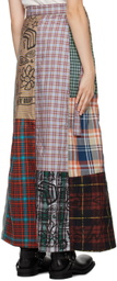 (di)vision Multicolor Wrap Maxi Skirt