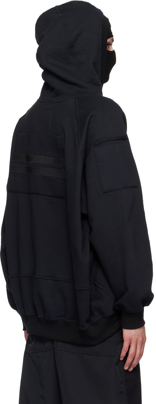 BRYAN JIMENÈZ Black Trim Hoodie