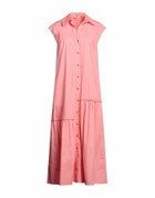 Peserico Womens Maxi dress in Pink