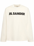 JIL SANDER Logo Print Long Sleeve T-shirt