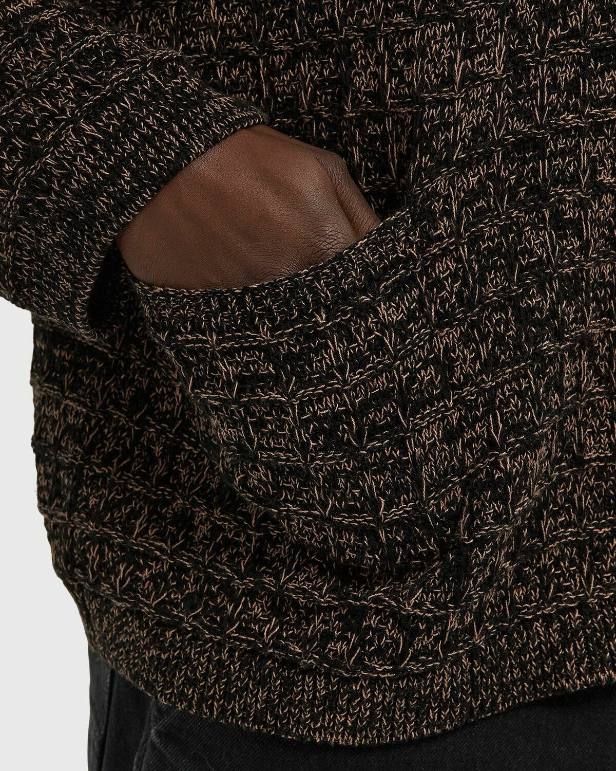Waffle Pullover Sweater